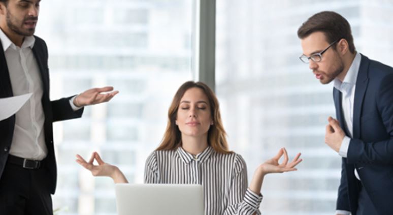 Lady_meditating_conflict_mediation