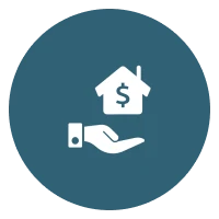 Real estate investment symbol